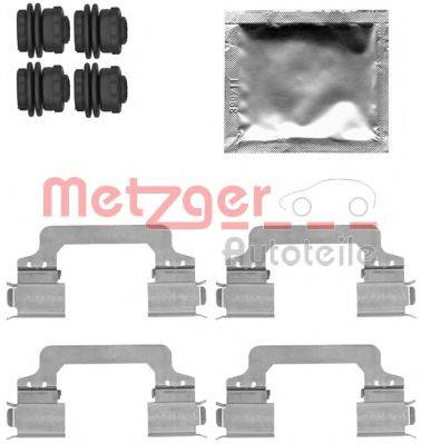 METZGER 1091821 Комплектуючі, колодки дискового гальма