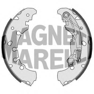 MAGNETI MARELLI 360219196330 Гальмівні колодки