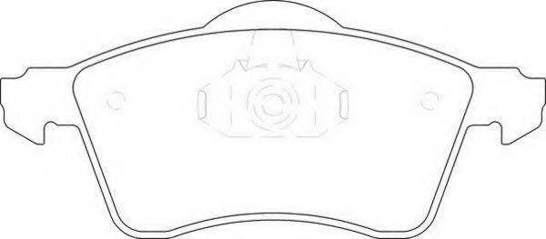 MAGNETI MARELLI 363700201196 Комплект гальмівних колодок, дискове гальмо