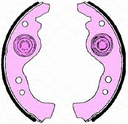 MAGNETI MARELLI 360219192007 Гальмівні колодки