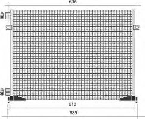MAGNETI MARELLI 350203474000 Конденсатор, кондиціонер