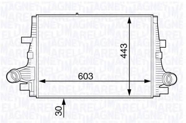 MAGNETI MARELLI 351319202100 Інтеркулер