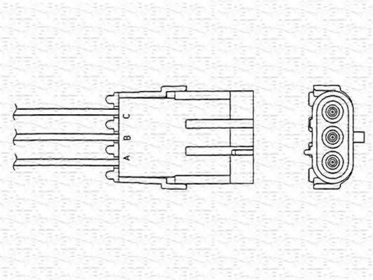 MAGNETI MARELLI 460000191010 Лямбда-зонд