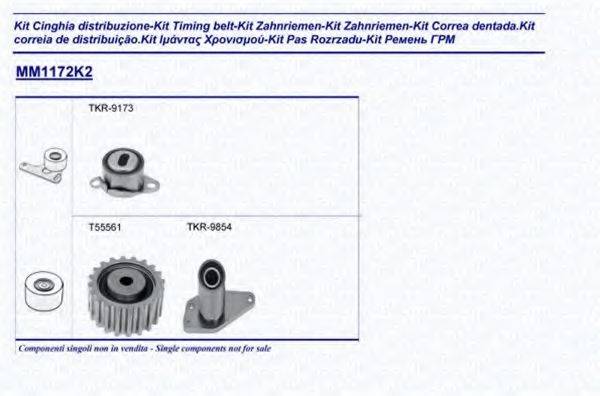 MAGNETI MARELLI 341311721102 Комплект ременя ГРМ